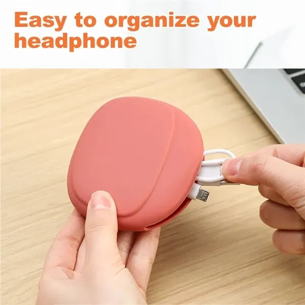 Silicone Earphone Organizer Mini Cable Storage Case