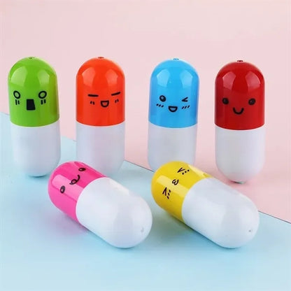 Cute Cartoon Retractable pill Ballpoint Pen