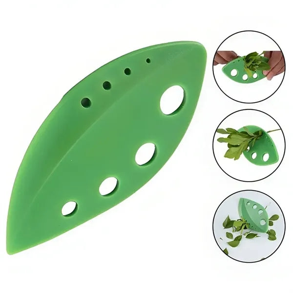Herb Stripper 8 holes Kitchen Herb Leaf Stripping Tool