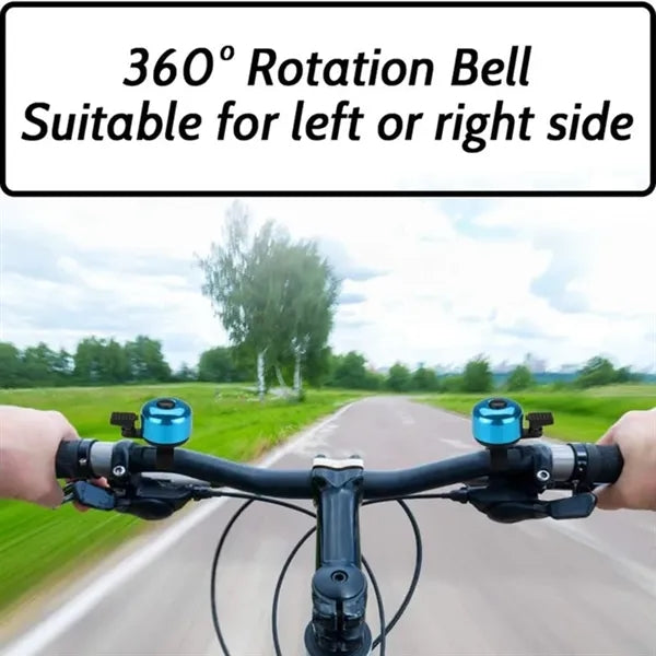 Aluminum Bike Bicycle Bell Crisp Sound
