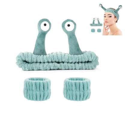 Spa Headband Set Cartoon Snail