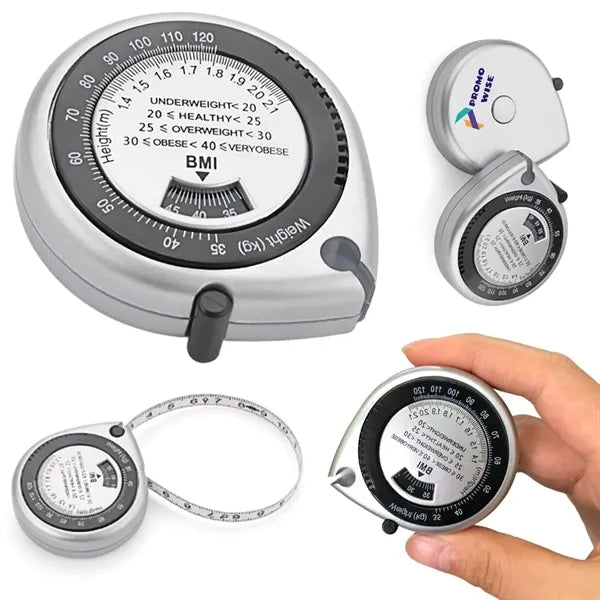 Multifunctional Teardrop-Shaped BMI Health Measurement Ruler