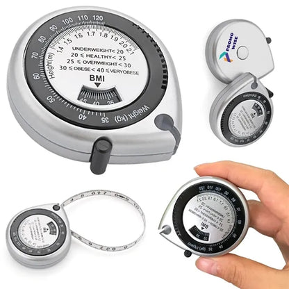 Multifunctional Teardrop-Shaped BMI Health Measurement Ruler