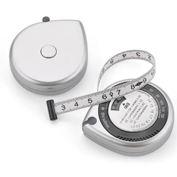 Multifunctional Teardrop-Shaped BMI Health Measurement Ruler