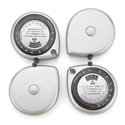Multifunctional Teardrop-Shaped BMI Health Measurement Ruler