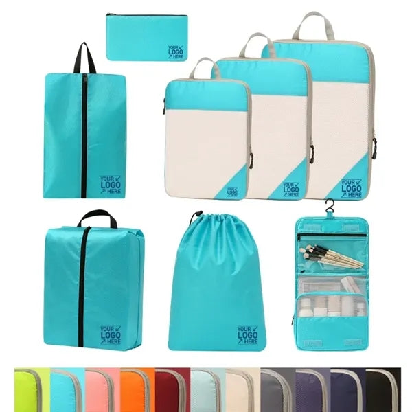 Lightweight Compression Packing Cubes Set for Suitcases