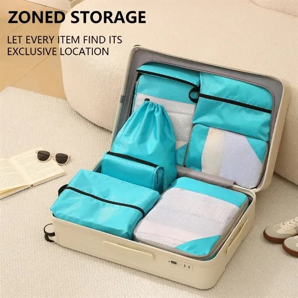 Lightweight Compression Packing Cubes Set for Suitcases