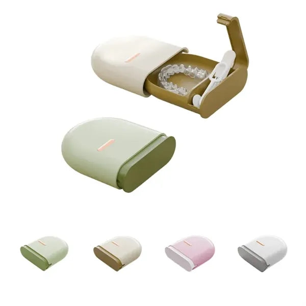 Slim Pull Out Orthodontic Retainer Case