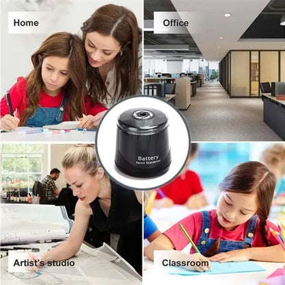 Portable Electric Pencil Sharpener Battery Operated