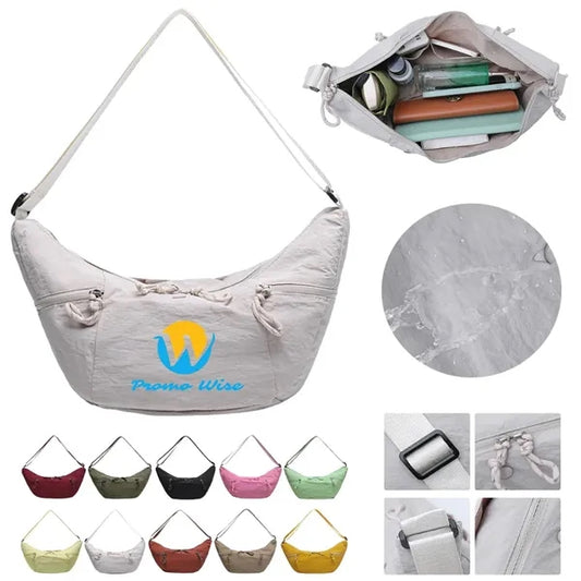 Crossbody Dumpling Bag With Adjustable Shoulder Strap
