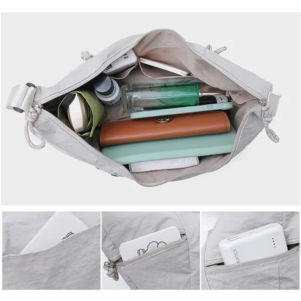 Crossbody Dumpling Bag With Adjustable Shoulder Strap