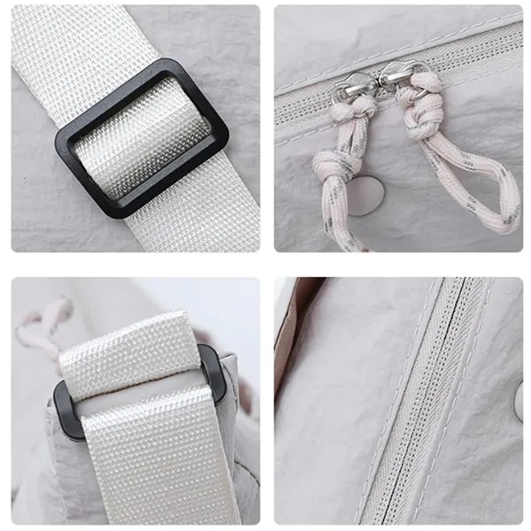 Crossbody Dumpling Bag With Adjustable Shoulder Strap