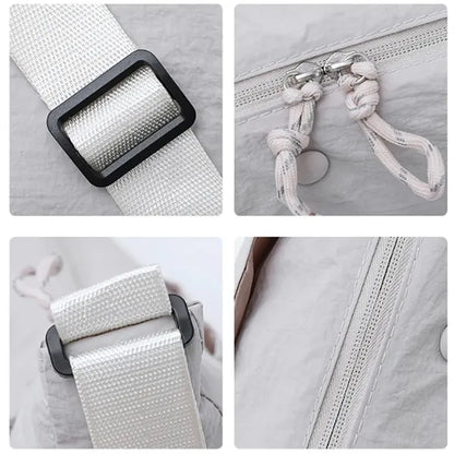 Crossbody Dumpling Bag With Adjustable Shoulder Strap