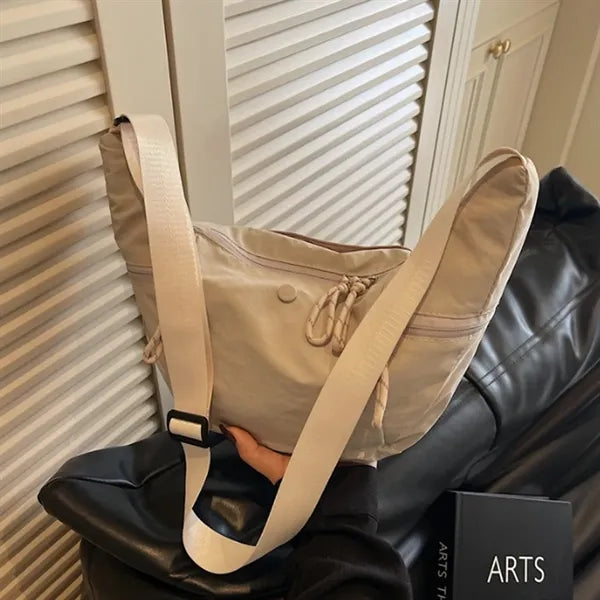 Crossbody Dumpling Bag With Adjustable Shoulder Strap