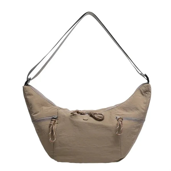 Crossbody Dumpling Bag With Adjustable Shoulder Strap