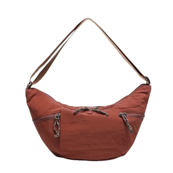 Crossbody Dumpling Bag With Adjustable Shoulder Strap