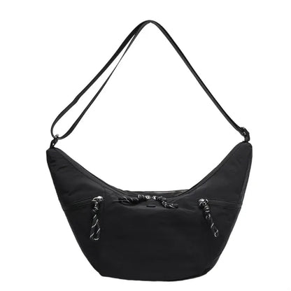 Crossbody Dumpling Bag With Adjustable Shoulder Strap