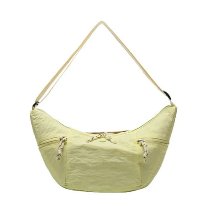 Crossbody Dumpling Bag With Adjustable Shoulder Strap