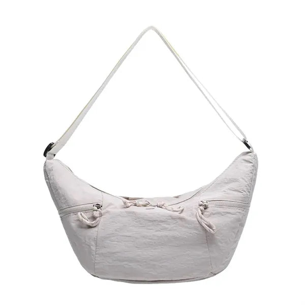 Crossbody Dumpling Bag With Adjustable Shoulder Strap