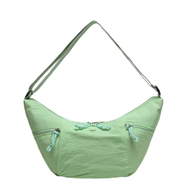 Crossbody Dumpling Bag With Adjustable Shoulder Strap