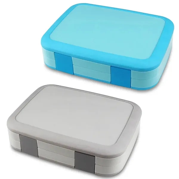 BPA Free Bento Lunch Box Microwave And Dishwasher Safe