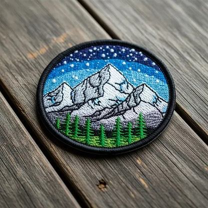 5 inches - 100% Custom Embroidered Patches - Hook & Loop