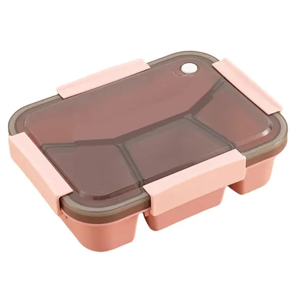 Custom Logo Multi Compartment Lunch Box for Work Travel