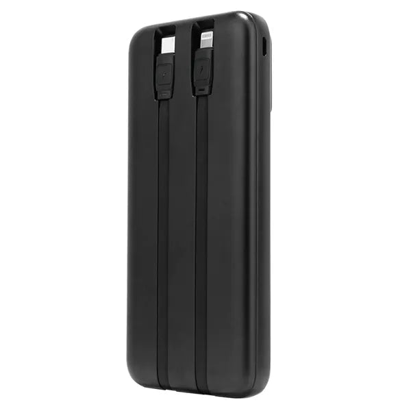 Houston Dual Cord Power Bank 10,000mAh