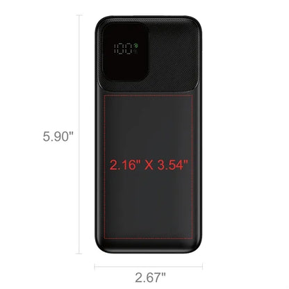 Houston Dual Cord Power Bank 10,000mAh