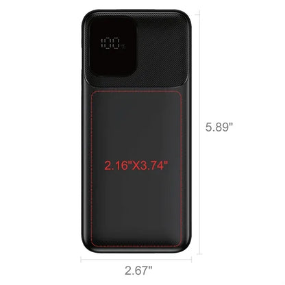 Dallas Dual Cord Power Bank 20000