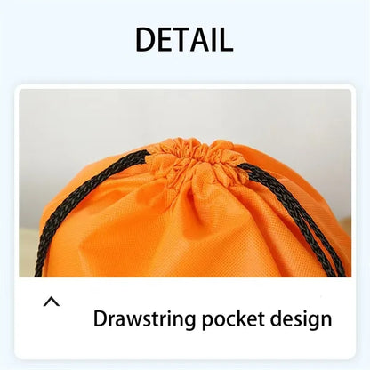 Custom Drawstring Backpack with Logo Print