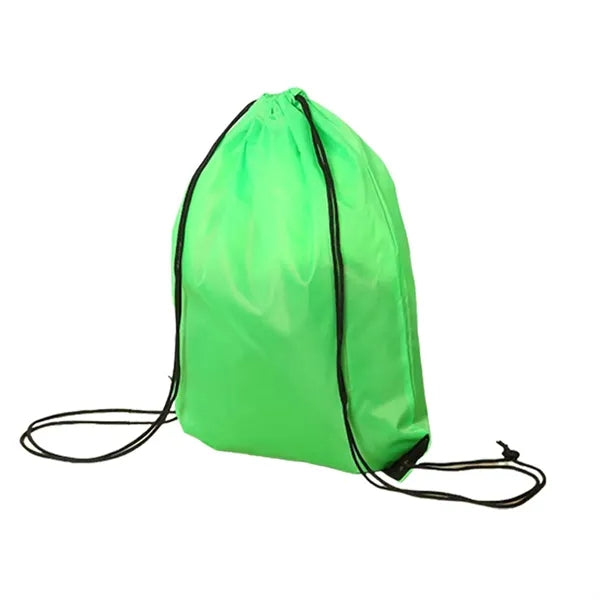 Custom Drawstring Backpack with Logo Print