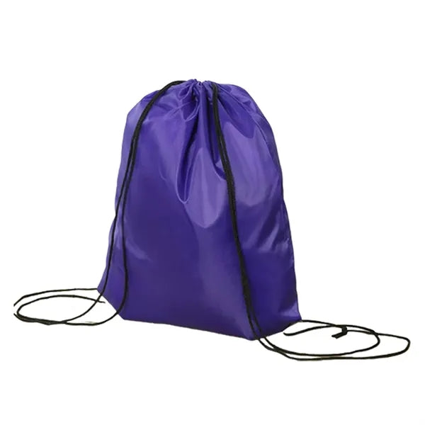 Custom Drawstring Backpack with Logo Print