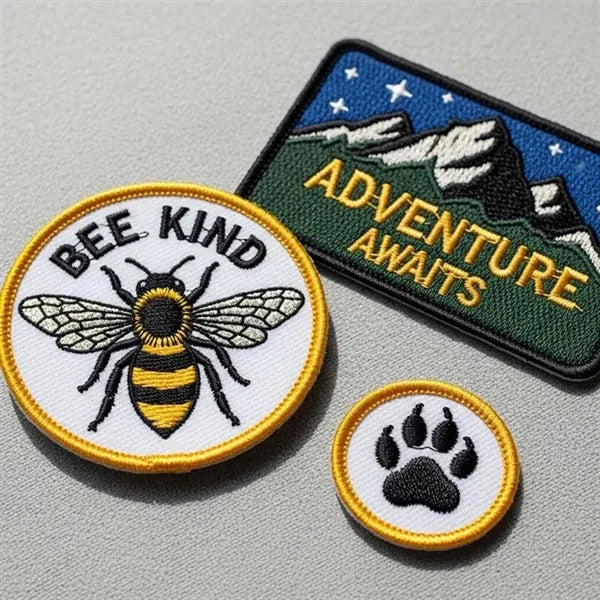 Embroidered Woven Patch