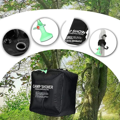 40L Solar Camping Shower Bag