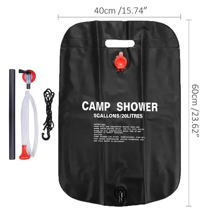 40L Solar Camping Shower Bag