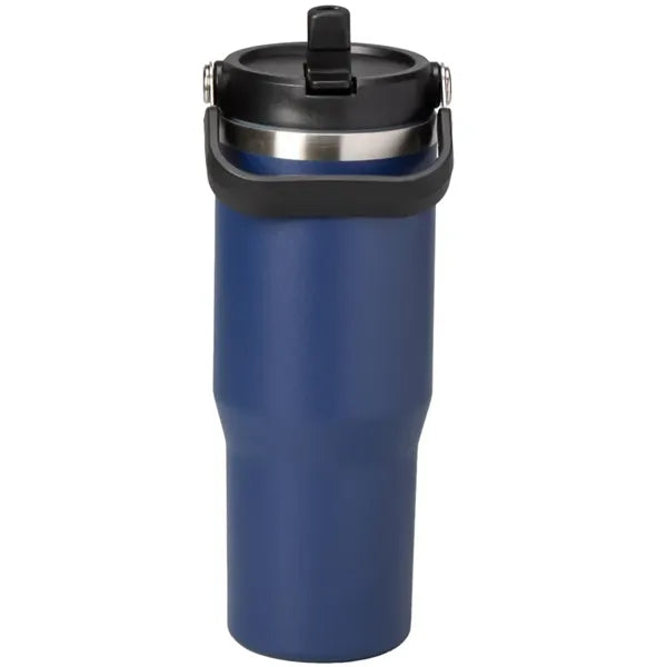 30oz. Stainless Steel Insulated Mug with Handle and Built-In
