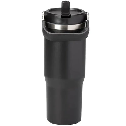 30oz. Stainless Steel Insulated Mug with Handle and Built-In