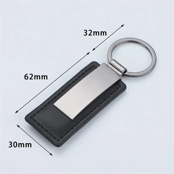 Custom Pu Leather Metal Key Chain