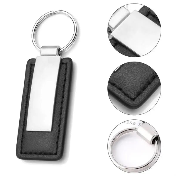 Custom Pu Leather Metal Key Chain