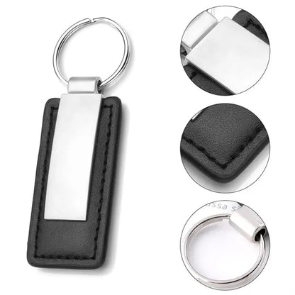 Custom Pu Leather Metal Key Chain