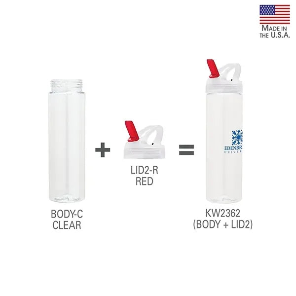 Laguna 32 oz. PET Bottle with Flip Spout