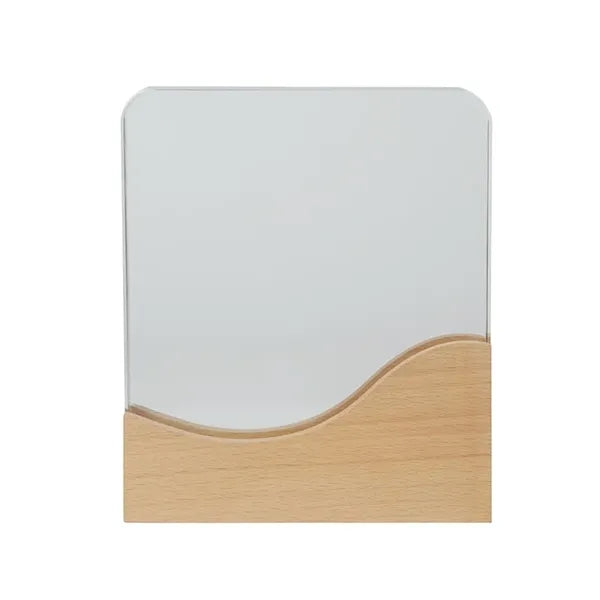 Ola Crystal Award with Wood Base