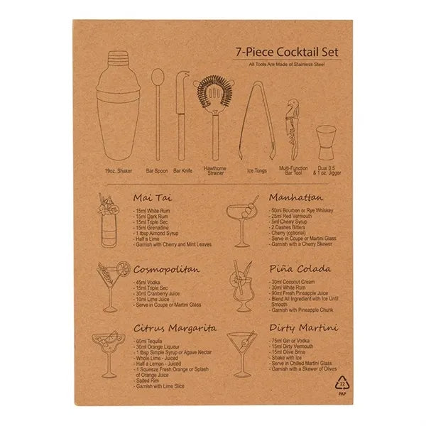 Brandy 7-Piece Cocktail Set