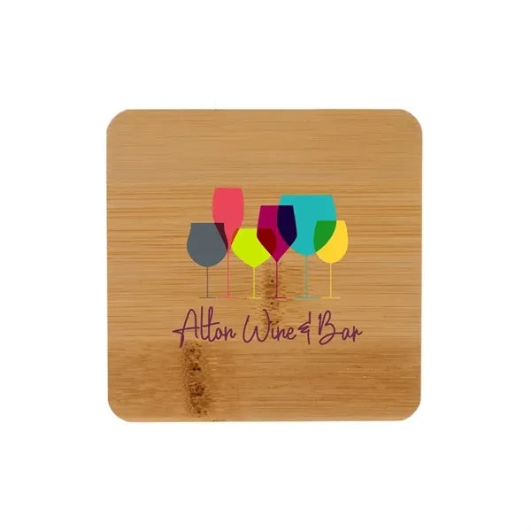 Brandon Single Bamboo Coaster