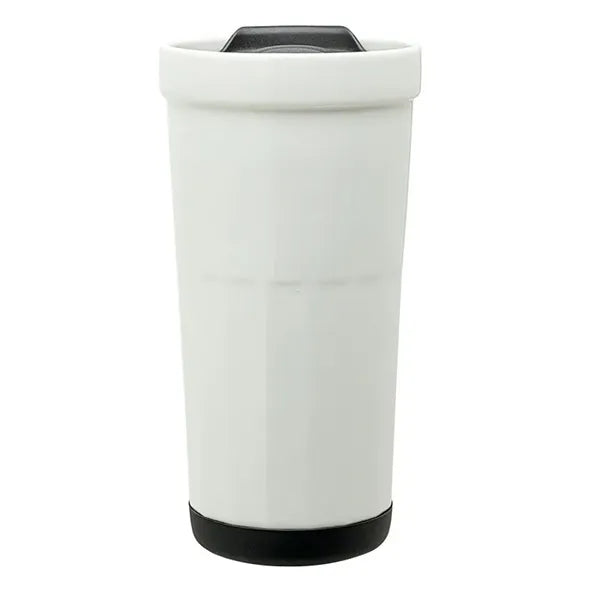 Latte 16 oz. Ceramic Travel Tumbler