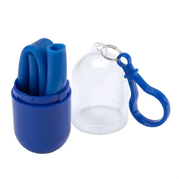 Bellini Silicone Straw in Capsule Case