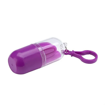 Bellini Silicone Straw in Capsule Case