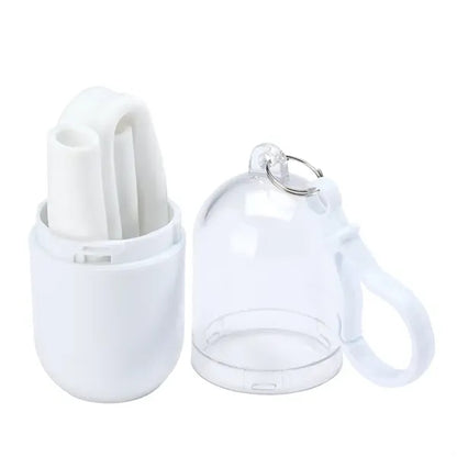 Bellini Silicone Straw in Capsule Case