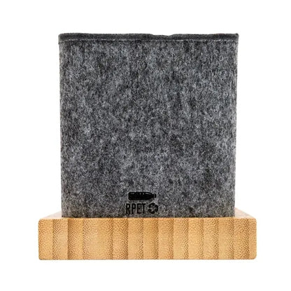 Renton Recycled Felt and Bamboo Pen/Device/Card Holder